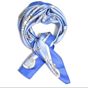 Hermès Mors & Gourmettes Silk 90cm Scarf